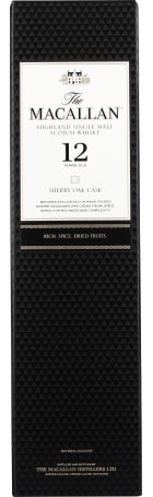 The Macallan 12 years Sherry Oak 70cl