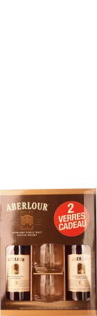 Aberlour 10 years Single Malt Giftset 2x100c