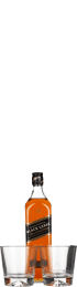 Johnnie Walker Black Label Tumbler Giftset 70cl