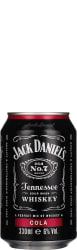 Jack Daniels & Cola blik