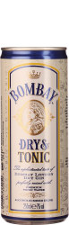 Bombay Dry Gin & Tonic blik