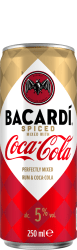 Bacardi Coca-Cola Spiced blik