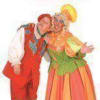 Ray Spencer and Bob Stott in Dick Whittington at the Customs House, South Shields