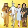 Lion, Tin Man, Dorothy and Scarecrow