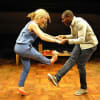 Lily James and Obi Abili in Play House