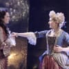 Jo Stone Fewings (Mirabell) and Claire Price (Mrs Millamant)