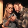 Miranda Raison and Dominic West