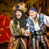Ace Bhatti as Hook and Andrew Agnew as Smee in Peter Pan Churchill Theatre, Bromley