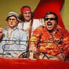 Ed Hughes (Raoul Duke) Tom Moores (Endsemble) and Rob Crouch (Dr Gonzo)