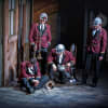 Andrew Dunn as Phil, Andrew Roberts-Palmer as Harry, Kraig Thornber as Jim and James Robinson as Andy