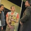 Laura Freeman (Flash), Steven Blakeley (Harry) and Sean O'Callaghan (Paddy) in The Dog House