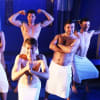 Back row: Royce Ullah, Matthew Harper and Joe Leather; Front row: Alistair Frederick, Ryan Lynch (Billy) and Tim McArthur
