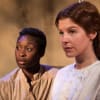 Cynthia Erivo as Dessa Rose and Cassidy Janson as Ruth