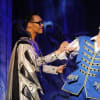 Gok Wan (Fairy Gok-Mother) and Brian Conley (Buttons) in 'Cinderella' at the Mayflower Theatre, Southampton