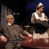 Terrence Hardiman (Colonel Wilson), Jenny-May Darcy (Rose the maid) and Jack Shepherd (Professor Parkins) in Oh, Whistle, And I’ll Come To You, My Lad