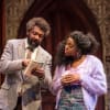 Lenny Henry and Lashana Lynch in Educating Rita