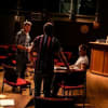 Rehearsal Photo: Neil Grainger, Jamie Quinn and James Baxter