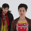 Andrew Koji as Karma, Julia Sandford as Bunny and Rosie Thomson as Sylvia