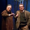 Ian McDiarmid (Enoch Powell) and George Costigan (Clem Jones)