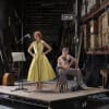Wallis Giunta as Dinah and Quirijn de Lang as Sam in Opera North's 2017 production of Trouble in Tahiti