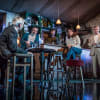 Sean Murray (Jack), John O'Dowd (Jim), Sam O'Mahony (Brendan), Natalie Radmall-Quirke (Valerie) and Louis Dempsey (Finbar)