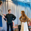 Some of the cast of Playhouse Creatures in rehearsal