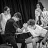 Cast in rehearsals for Curve's 2017 Community production of A Midsummer Night's Dream