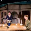 Simon Pontin as Major Randolph Churchill, Martha Dancy as Zora Panic and Neil Chinneck as Captain Evelyn Waugh