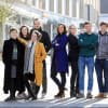 The company of the Leatherhead Rep Season in April 2018, who will be appearing in Swanage Rep Season 2018