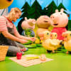 Peppa Pig's Adventure: Daisy (Bronte Tadman),George Pig, Pedro Pony, Peppa PIg and Suzy Sheep