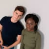 Billy Harris and Heather Agyepong