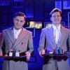 Matthew Horne (Raymond) and Ed Speleers (Charlie)