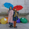 Laura Tipper as Lucy and Mei Mac as Wei in Under the Umbrella