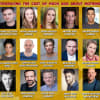 The cast of Much Ado About Nothing