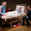 Kathryn Pogson as Mrs Stone, Josh Taylor as Toby Stone, Andy de la Tour as Mr Stone and David Partridge as Sam Stone