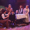 Robert Tripolino as Sal, Rebecca Trehearn as Rebecca and the cast