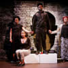 The sister (Ewa Dina), Brian's partner (Rochelle James) his brother (Urbain Hayo) and his mother (Muna Otaru)