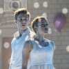 Andrew Monaghan as Romeo and Seren Williams as Juliet
