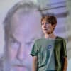 Polly Frame (with Hugo Weaving)