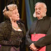 Lisa Goddard as Lady Hunstanton and Roy Hudd as Reverend Daubeny