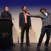 Andrew Hurst, Chris Rodriguez and Jonzi D