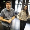 John Elkington (Nurse Tilly Trott) and Lisa Ambalavanar (Fairy Wisheart) in rehearsal for Sleeping Beauty