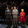 Eric Greene (Richard Nixon), Nicholas Lester (Chou En-lai) and Julia Sporsén (Pat Nixon)