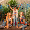 Tanisha-Mae Brown as Catherine, Tsemaye Bob-Egbe as Leading Player and Ryan Anderson as Pippin