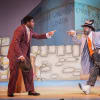 Tarrin Callender as Dick Whittington and Kat B as Uncle Vincent, The Cat
