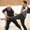 Akram Khan and Jeffrey Cirio rehearse Creature