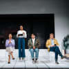 Leslie Lemon as Jo, Jaye Griffiths as Calista, Rachael Ofori as Andrea, Marcello Cruz as Hywel and Ian Porter as Justin