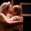 Natasha Byrne as Gertrude Stein and Alyssa Simon as Alice B Toklas
