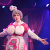 Matthew Baldwin as Mother Goose at Above The Stag Theatre