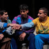 Shamail Ali as Hessam, Ahmad Sakhi as Hussein and Farshid Rokey as Hamed